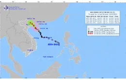 Bão số 2 giật cấp 13, cách đảo Bạch Long Vĩ khoảng 120km