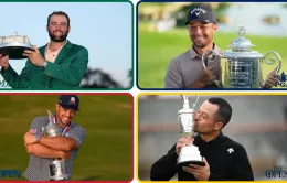 Các tay golf Mỹ khẳng định vị thế tại 4 giải Major