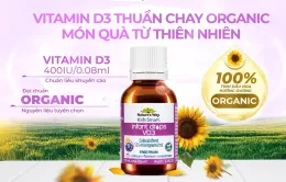 VD3 Nature’s Way - Vitamin D3 thuần Organic, an toàn cho trẻ nhỏ