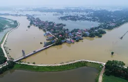 Hà Nội: 1 người mất tích do lũ cuốn trên sông Bùi