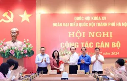 Bà Bùi Thị Minh Hoài được bầu làm Trưởng đoàn đại biểu Quốc hội TP Hà Nội