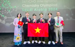 Giành 3 huy chương vàng, đoàn Việt Nam đứng thứ 2 tại Olympic Hóa học quốc tế 2024