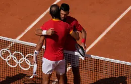 Djokovic đánh bại Nadal ở môn quần vợt Olympic Paris