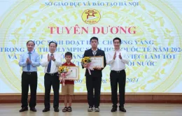 Hà Nội tuyên dương học sinh có thành tích xuất sắc, việc làm đẹp