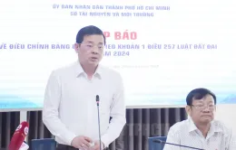 TP Hồ Chí Minh: Điều chỉnh đưa giá đất từng bước tiệm cận với mặt bằng chung của thị trường