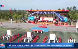 Kỷ niệm 10 năm ngày thành lập Trung đoàn Cảnh sát Cơ động Trung bộ