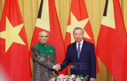 Chủ tịch nước Tô Lâm hội đàm với Tổng thống Timor-Leste Jose Ramos-Horta