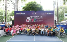 “Para Pickleball 2024 tranh cúp Tấm lòng Việt VTV” khép lại với những trận đấu ấn tượng