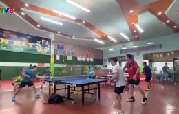 Chuẩn bị cơ sở vật chất cho giải Bóng bàn truyền thống tranh Cup VTV8 lần thứ VII năm 2024