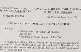 Công an Phú Thọ tìm bị hại trong vụ gom đất nông nghiệp phân lô bán nền