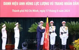 Tổng Bí thư, Chủ tịch nước trao tặng danh hiệu Anh hùng Lực lượng vũ trang cho Công an TP Hồ Chí Minh