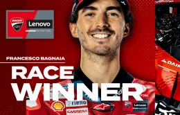 Francesco Bagnaia giành chiến thắng tại GP Áo