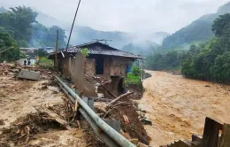 Tập trung ứng phó nguy cơ mưa lũ, sạt lở đất, lũ ống, lũ quét tại khu vực Bắc Bộ