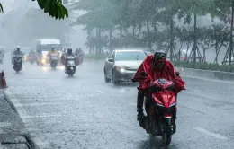 Ngày 27/8, nhiều khu vực tiếp tục có mưa to đến rất to