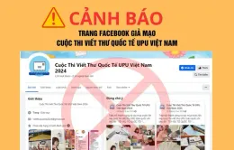 Thận trọng với các trang Facebook về cuộc thi, chương trình trên mạng