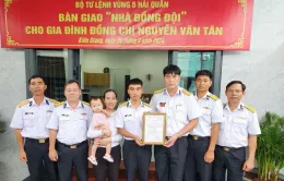 Bộ Tư lệnh Vùng 5 Hải quân bàn giao “Nhà đồng đội”