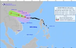 Bão số 3 vẫn mạnh cấp 16, cách Quảng Ninh khoảng 420km