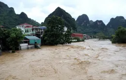 Cảnh báo lũ trên các sông ở Bắc Bộ và Thanh Hóa, đề phòng lũ quét, sạt lở đất