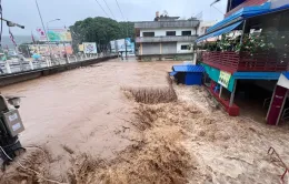 Mưa sau bão Yagi gây ngập lụt tại Lào, Thái Lan