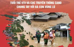 Thanh niên VTV chung tay hỗ trợ người dân bị ảnh hưởng bởi lũ lụt sau bão số 3