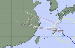Bão Bebinca tiến gần quần đảo phía Tây Nam Nhật Bản, nguy cơ xảy ra lở đất, lũ lụt