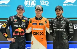 Đua xe F1: Lando Norris xuất phát đầu tiên tại GP Singapore