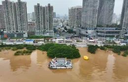 Trung Quốc cảnh báo lũ trên nhiều sông ở phía Nam