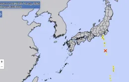 Xuất hiện sóng thần tại khu vực quần đảo phía Nam thủ đô Nhật Bản