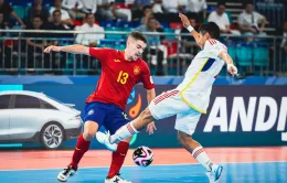 Tây Ban Nha thua sốc, đại diện châu Á khép lại hành trình lịch sử (Vòng 1/8 Futsal World Cup 2024)