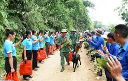 Chia tay lực lượng tìm kiếm cứu hộ, cứu nạn tại Bắc Hà, Lào Cai