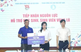 Chương trình “Vượt thiên tai – tiếp bước tương lai” của Vinamilk vượt cam kết 1,2 triệu sản phẩm cho học sinh vùng bão lũ