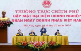 Thủ tướng Phạm Minh Chính chủ trì gặp mặt doanh nghiệp nhân Ngày Doanh nhân Việt Nam