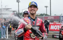 Francesco Bagnaia thắng chặng nước rút GP Nhật Bản