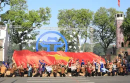 Hùng tráng "Ngày hội văn hóa vì hòa bình" chào mừng 70 năm Ngày Giải phóng Thủ đô