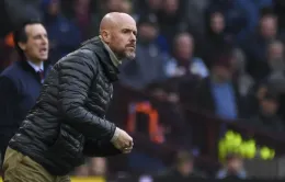 Erik ten Hag thoát hiểm sau trận hòa Aston Villa: Tương lai vẫn còn bấp bênh?