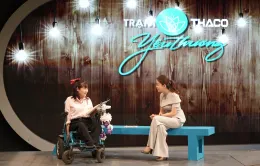 Trạm yêu thương: Người phụ nữ ngồi xe lăn và trái tim hồng ấm áp