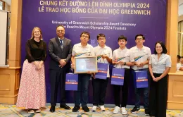 4 thí sinh Chung kết Đường lên đỉnh Olympia 2024 nhận được học bổng toàn phần