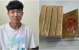 Lợi dụng xe khách vận chuyển 6 bánh heroin trong bao tải dứa