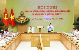 Hội nghị Ban Cán sự đảng Chính phủ với Đảng đoàn Quốc hội về Kỳ họp thứ 8, Quốc hội khóa XV