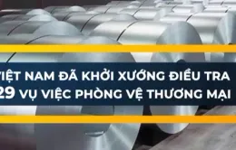 Việt Nam đã khởi xướng điều tra 29 vụ việc phòng vệ thương mại