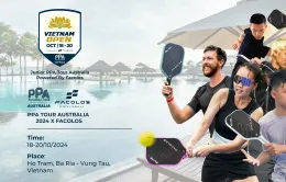 Đội tuyển pickleball chuyên nghiệp đầu tiên của Việt Nam tham gia giải PPA Tour