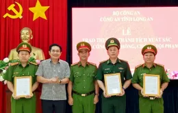 Long An: Khen thưởng 3 đơn vị bắt đối tượng giết người, trốn truy nã