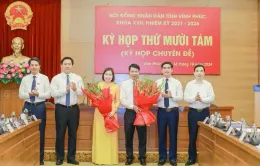 Phê chuẩn 2 Phó Chủ tịch UBND tỉnh Vĩnh Phúc