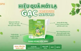 Gạc răng miệng Probiotic Natupro lần đầu ra mắt tại Việt Nam