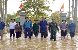 Bí thư Tỉnh ủy Quảng Bình kiểm tra công tác khắc phục thiệt hại sau lũ