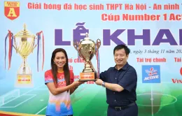 110 trường tranh tài tại giải bóng đá học sinh THPT Hà Nội 2024