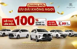 Cơ hội cuối cùng để sở hữu xe Toyota với ưu đãi 100% lệ phí trước bạ