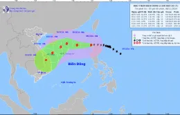 Bão Yinxing vào Biển Đông, trở thành cơn bão số 7