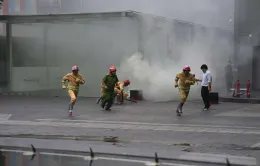 TP Hồ Chí Minh: Hàng ngàn người diễn tập chữa cháy và cứu nạn, cứu hộ nhà cao tầng