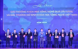 10 nhà khoa học trẻ xuất sắc được nhận Giải thưởng Quả Cầu Vàng 2024